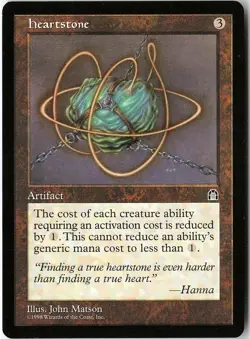 Heartstone Uncommon Stronghold NM MTG - Image 1