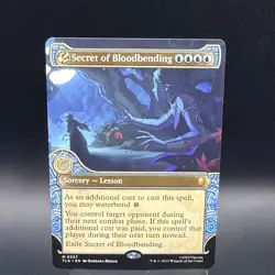 MTG Secret of Bloodbending (Showcase) (337) | NM | Avatar: Last Airbender {TLA} - Image 2