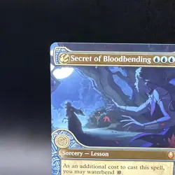 MTG Secret of Bloodbending (Showcase) (337) | NM | Avatar: Last Airbender {TLA} - Image 3