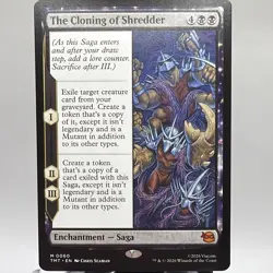 The Cloning of Shredder 0060 TMNT MTG Enchantment Saga Shredder TMNT - Image 2