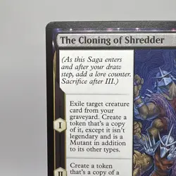 The Cloning of Shredder 0060 TMNT MTG Enchantment Saga Shredder TMNT - Image 3