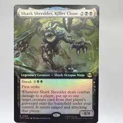 Shark Shredder, Killer Clone (Extended Art) Teenage Mutant Ninja Turtles Foil - Image 2