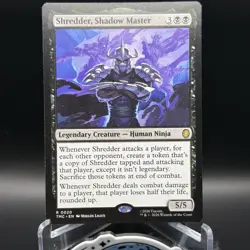 Shredder, Shadow Master x1 - MTG TMNT Commander: Teenage Mutant Ninja Turtles - Image 2