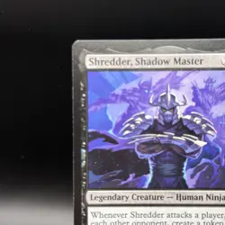 Shredder, Shadow Master x1 - MTG TMNT Commander: Teenage Mutant Ninja Turtles - Image 3