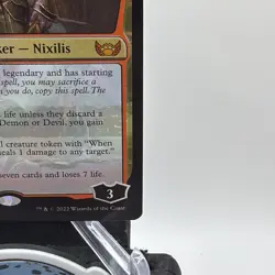 Ob Nixilis, the Adversary - MTG - Streets of New Capenna - 206/281 Foil (Box5) - Image 5