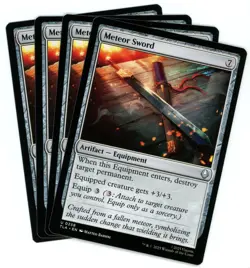 x4 Meteor Sword - 0258 - Avatar: The Last Airbender TLA - MTG - NM/M - Image 1