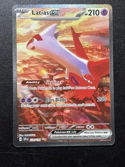 Pokemon Latias EX TCG Surging Sparks Scarlet & Violet Card 239/191 - Image 1