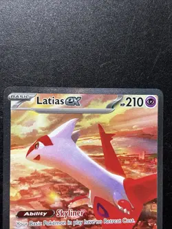 Pokemon Latias EX TCG Surging Sparks Scarlet & Violet Card 239/191 - Image 2