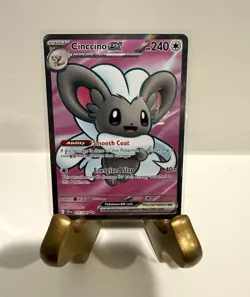 Pokemon TCG Cinccino EX 105/086 Chaos Rising Rare English Mint - Image 1