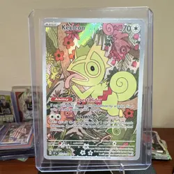 Pokemon TCG Kecleon SV08 Surging Sparks 213/191 Illustration Rare Holo FA EN - Image 1