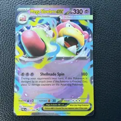 Mega Slowbro ex 031/084 Double Rare Pitch Black Pokemon Holo Near Mint - Image 1
