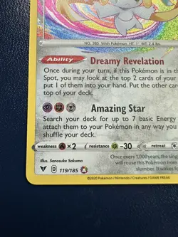 Jirachi 119/185 Holo - Pokemon Vivid Voltage NM - Image 5
