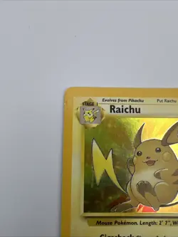LOT OF 5 -Pokemon Fossil Set - Ditto, Raichu, Moltres, Kabutops, Hypno - DMG-LP - Image 4