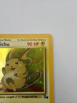 LOT OF 5 -Pokemon Fossil Set - Ditto, Raichu, Moltres, Kabutops, Hypno - DMG-LP - Image 5