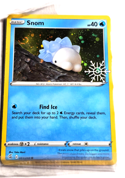 Pokemon SNOM HOLO 084/264 Stamped Prom Holiday Calendar "CELLO" - Image 1