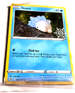 Pokemon SNOM HOLO 084/264 Stamped Prom Holiday Calendar "CELLO" - Image 2