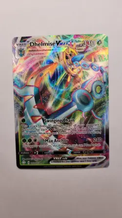 Dhelmise VMAX 10/72 Ultra Rare Shining Fates Pokemon TCG Near Mint - Image 1