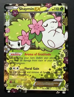 Pokemon TCG Shaymin-EX XY148 Holo Promo EN 2016 HP 110 Kanako Eo - Image 1