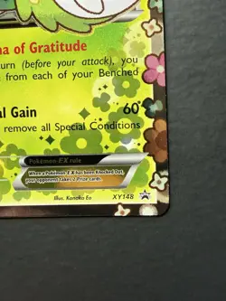 Pokemon TCG Shaymin-EX XY148 Holo Promo EN 2016 HP 110 Kanako Eo - Image 4