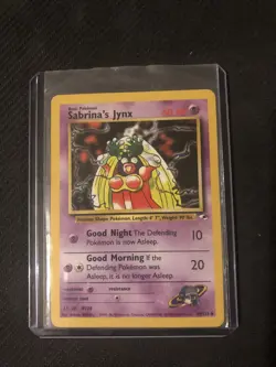 Pokemon TCG Sabrina's Jynx Gym Heroes 59/132 Regular Unlimited Uncommon - Image 1