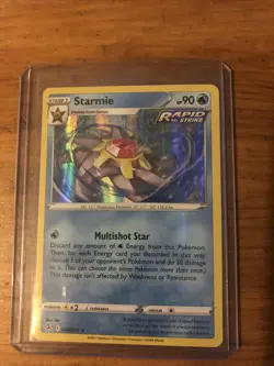 Pokemon TCG Starmie Fusion Strike 053/264 Holo Holo Rare - Image 1