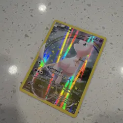 Pokemon Mew TCG XY110 Holo Black Star Promo Full Art 2016 NM - Image 2