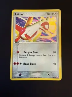 Latias 4/10 EX Holofoil EX Trainer Kit Pokemon TCG LP Light Play - Image 1