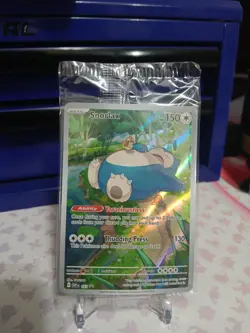 Snorlax - SVP051 - Scarlet & Violet 151 ETB Promo Sealed Near Mint Pokemon TCG - Image 1