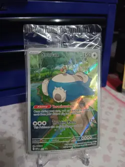 Snorlax - SVP051 - Scarlet & Violet 151 ETB Promo Sealed Near Mint Pokemon TCG - Image 2