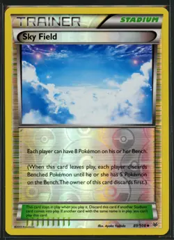 Sky Field 89/108 Uncommon Roaring Skies Pokemon Reverse Holo Near Mint - Image 1