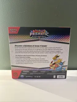 Pokemon TCG Prismatic Evolutions Poster Collection Foil Promo Cards with Poster - Image 3