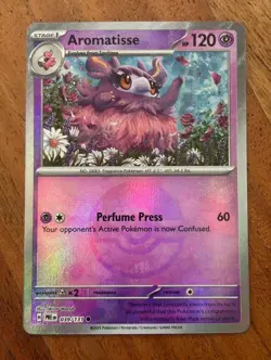 Pokemon TCG Aromatisse 039/131 Prismatic Evolutions (Poke Ball Pattern) - Image 1