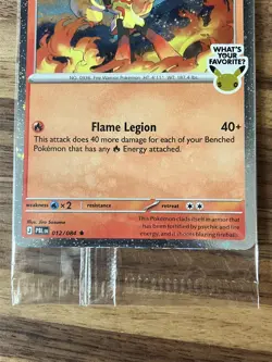 Pitch Black Armarouge Best Buy Promo Holo Rare 30th stamped sealed - Image 3