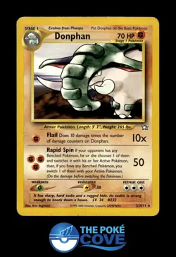 Donphan 21/111 | Neo Genesis Unlimited | Pokemon Rare | HP - Image 1