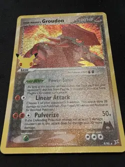 Team Magma's Groudon 9/95 Celebrations 25th Classic Collection Pokemon NM/M - Image 2