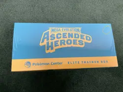 Pokemon Center Ascended Heroes ETB Factory Sealed Acrylic Box Included - Image 3