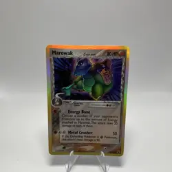 Marowak Delta Species Holo Rare 10/113 80 HP English Pokemon TCG 2005 - Image 1