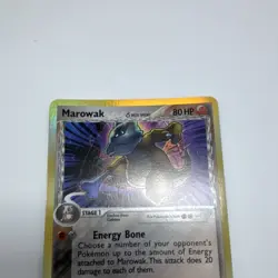 Marowak Delta Species Holo Rare 10/113 80 HP English Pokemon TCG 2005 - Image 3