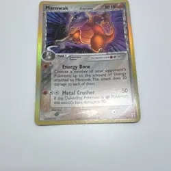 Marowak Delta Species Holo Rare 10/113 80 HP English Pokemon TCG 2005 - Image 4