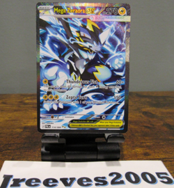 Pokemon Mega Zeraora ex 114/084 - ME05 Pitch Black SIR - Image 1