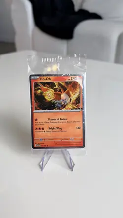 Pokemon TCG Ho-Oh EB Games Stamped Promo 010/086 (SEALED) - Image 1