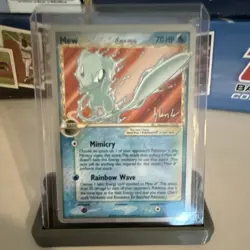 Nintendo Pokemon TCG Mew Star Delta Species 101/101 70 HP Holo WC 2008 - Image 1
