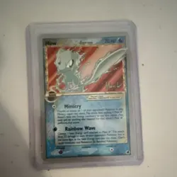 Nintendo Pokemon TCG Mew Star Delta Species 101/101 70 HP Holo WC 2008 - Image 3