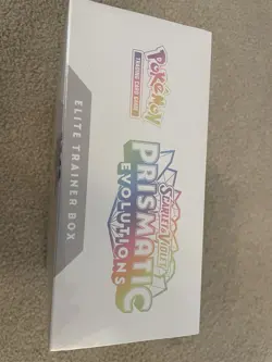 Pokemon TCG Prismatic Evolutions Elite Trainer Box ETB New Factory Sealed - Image 3