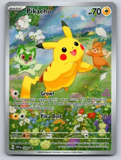 Pikachu 088 Holo Promo Scarlet & Violet Promo Pokemon Near Mint - Image 1