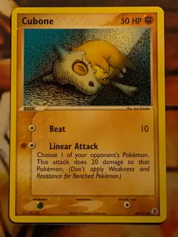 Cubone 60/112 FireRed LeafGreen regular LP Pokemon - Image 1