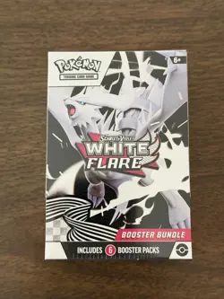 Pokemon TCG, Scarlet and Violet White Flare Booster Bundle (Factory Sealed) - Image 1