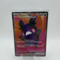 Pokemon TCG Pitch Black Morpeko EX Full Art Holo 102/084 NEW - Image 1