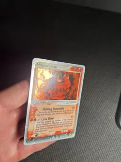 Pokemon TCG Magcargo ex 95/97 Dragon Holo MP - Image 4