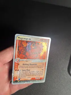 Pokemon TCG Magcargo ex 95/97 Dragon Holo MP - Image 5